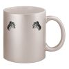 11oz Metallic Silver Mug Thumbnail