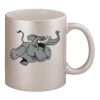 11oz Metallic Silver Mug Thumbnail