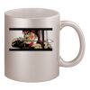 11oz Metallic Silver Mug Thumbnail