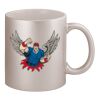 11oz Metallic Silver Mug Thumbnail
