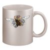 11oz Metallic Silver Mug Thumbnail