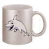 11oz Metallic Silver Mug Thumbnail