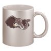 11oz Metallic Silver Mug Thumbnail