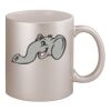 11oz Metallic Silver Mug Thumbnail