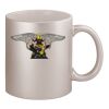 11oz Metallic Silver Mug Thumbnail