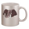 11oz Metallic Silver Mug Thumbnail
