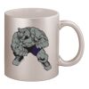 11oz Metallic Silver Mug Thumbnail