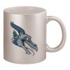 11oz Metallic Silver Mug Thumbnail