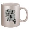 11oz Metallic Silver Mug Thumbnail