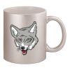 11oz Metallic Silver Mug Thumbnail