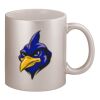 11oz Metallic Silver Mug Thumbnail