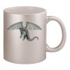 11oz Metallic Silver Mug Thumbnail