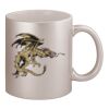 11oz Metallic Silver Mug Thumbnail