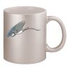 11oz Metallic Silver Mug Thumbnail