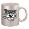 11oz Metallic Silver Mug Thumbnail