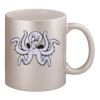 11oz Metallic Silver Mug Thumbnail