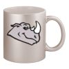11oz Metallic Silver Mug Thumbnail