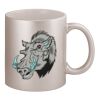 11oz Metallic Silver Mug Thumbnail