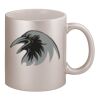 11oz Metallic Silver Mug Thumbnail