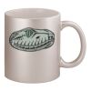 11oz Metallic Silver Mug Thumbnail