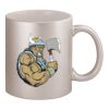 11oz Metallic Silver Mug Thumbnail