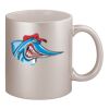 11oz Metallic Silver Mug Thumbnail