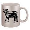 11oz Metallic Silver Mug Thumbnail