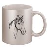 11oz Metallic Silver Mug Thumbnail