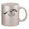 11oz Metallic Silver Mug Thumbnail