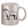 11oz Metallic Silver Mug Thumbnail