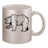 11oz Metallic Silver Mug Thumbnail
