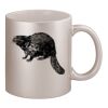 11oz Metallic Silver Mug Thumbnail