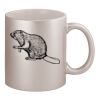 11oz Metallic Silver Mug Thumbnail