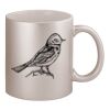 11oz Metallic Silver Mug Thumbnail