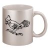 11oz Metallic Silver Mug Thumbnail