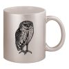 11oz Metallic Silver Mug Thumbnail