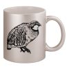 11oz Metallic Silver Mug Thumbnail