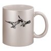 11oz Metallic Silver Mug Thumbnail