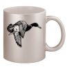 11oz Metallic Silver Mug Thumbnail