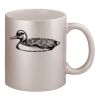 11oz Metallic Silver Mug Thumbnail
