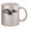 11oz Metallic Silver Mug Thumbnail