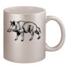 11oz Metallic Silver Mug Thumbnail