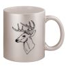 11oz Metallic Silver Mug Thumbnail