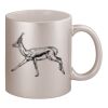 11oz Metallic Silver Mug Thumbnail