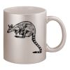 11oz Metallic Silver Mug Thumbnail