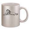 11oz Metallic Silver Mug Thumbnail