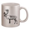 11oz Metallic Silver Mug Thumbnail