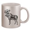 11oz Metallic Silver Mug Thumbnail