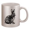 11oz Metallic Silver Mug Thumbnail