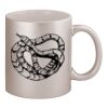 11oz Metallic Silver Mug Thumbnail